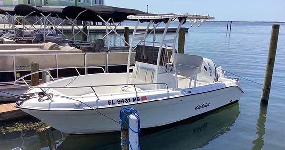 Center Console Boat Rental in Englewood FL